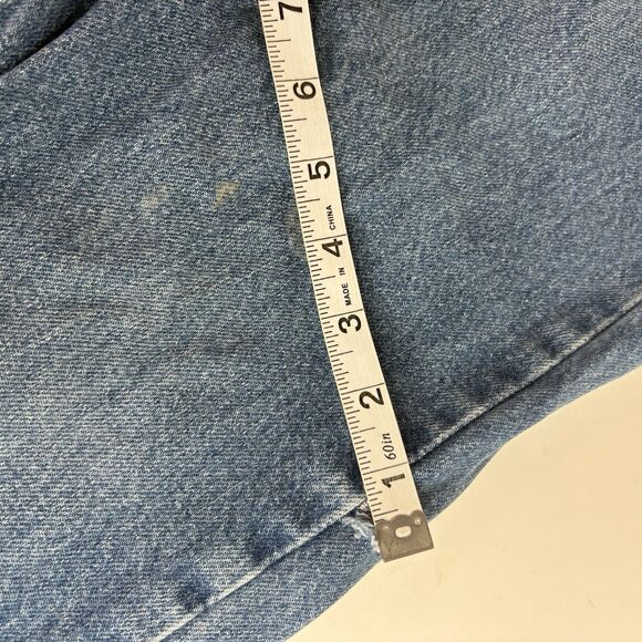 Carhartt Men’s Jeans 32 X 34 Blue, Original Fit, Logo, Workwear￼ - Picture 4 of 9